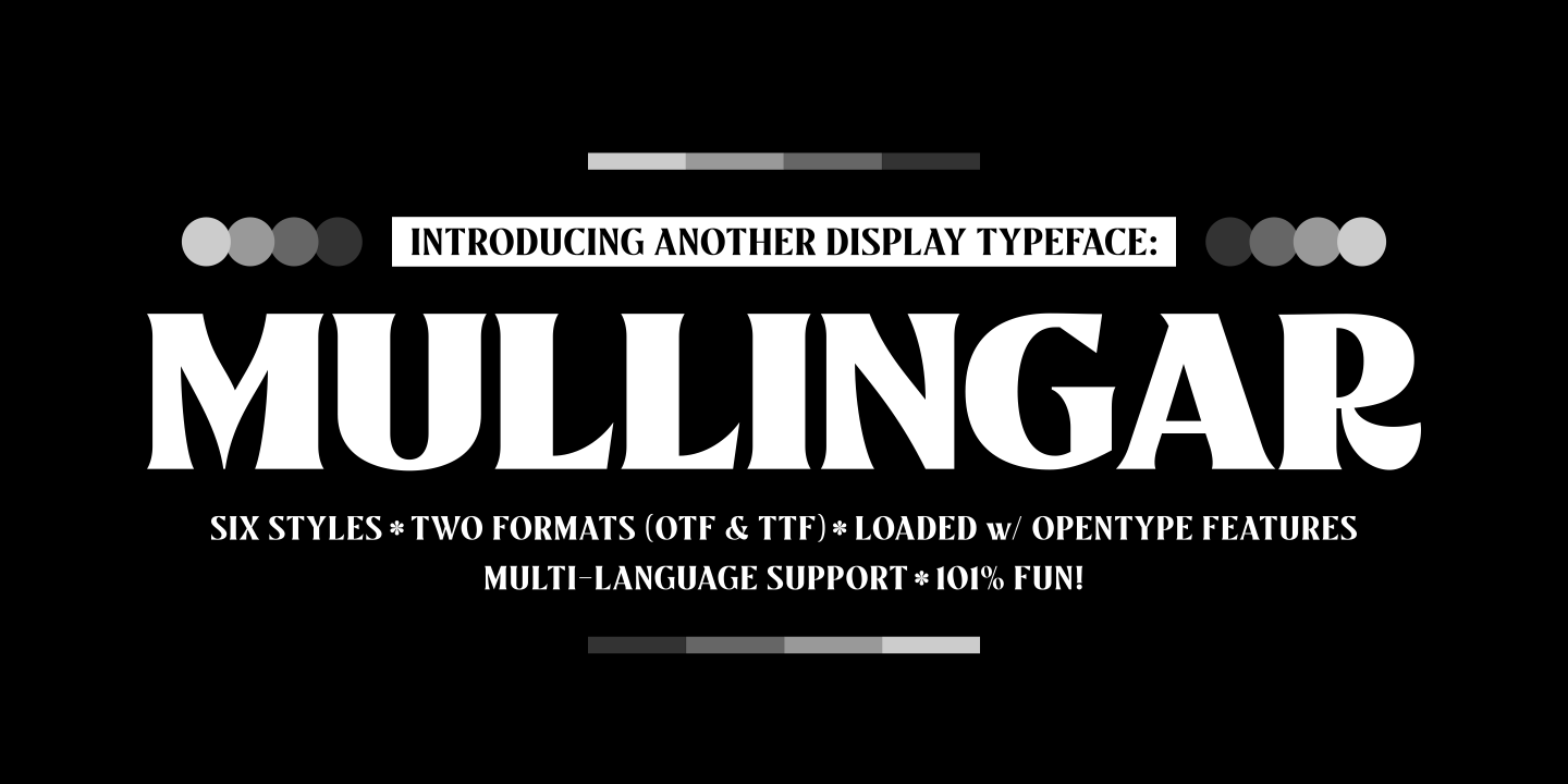 Mullingar Font preview